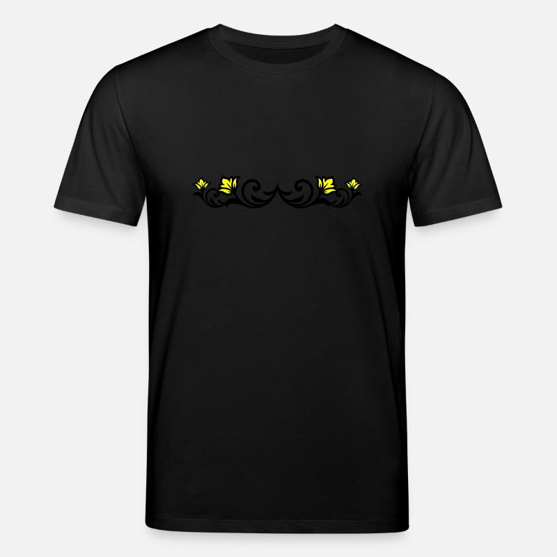 Floral Element - Stanley/Stella Unisex Bio-T-Shirt CREATOR  - Schwarz