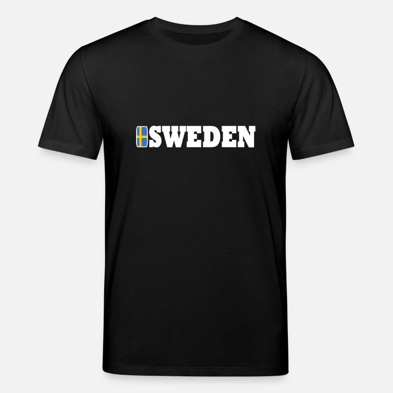 SCHWEDEN - Stanley/Stella Unisex Bio-T-Shirt CREATOR  - Schwarz