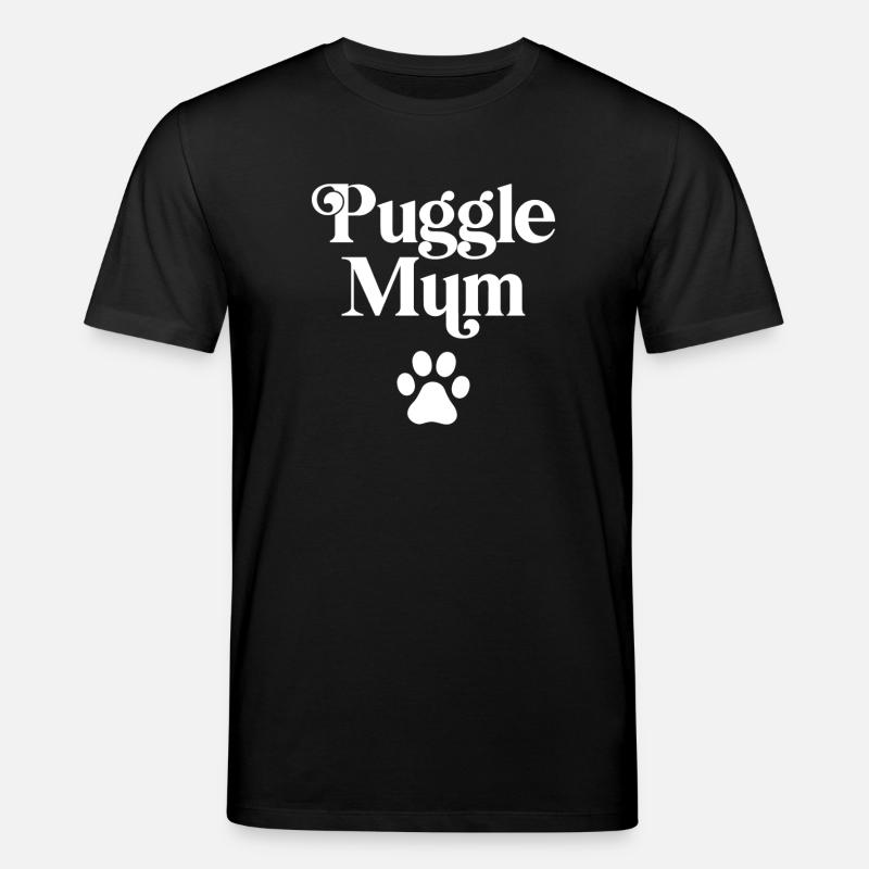 Maman Puggle - T-shirt bio CREATOR Stanley/Stella Unisexe - noir