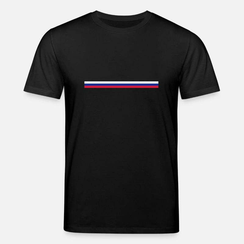 russland-small - Stanley/Stella Unisex Bio-T-Shirt CREATOR  - Schwarz