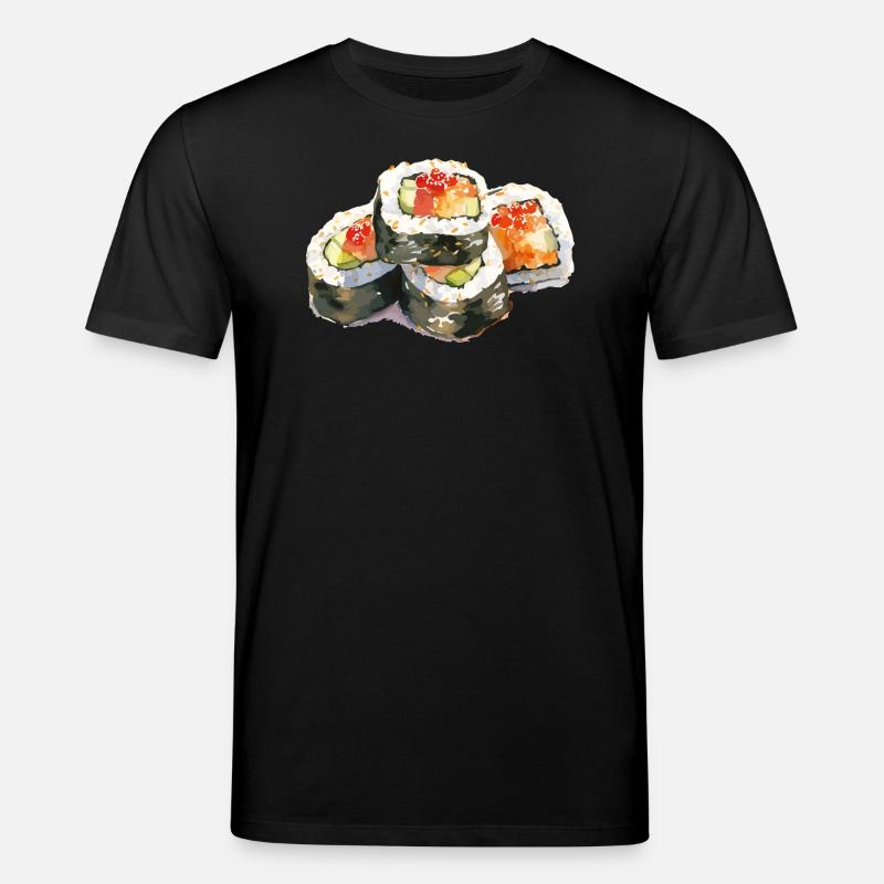 Nourriture pour sushis - T-shirt bio CREATOR Stanley/Stella Unisexe - noir