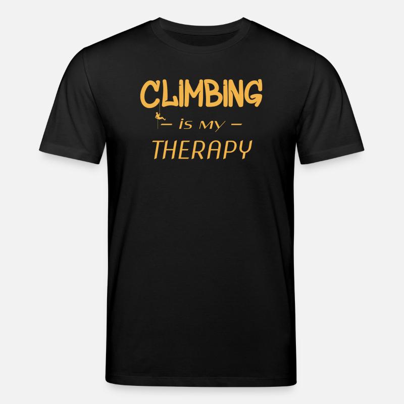 Klettern - Climbing - Stanley/Stella Unisex Bio-T-Shirt CREATOR  - Schwarz