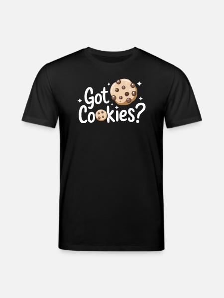 Cookies Biscuits Biscuits Biscuits Chocolat - T-shirt bio CREATOR Stanley/Stella Unisexe - noir