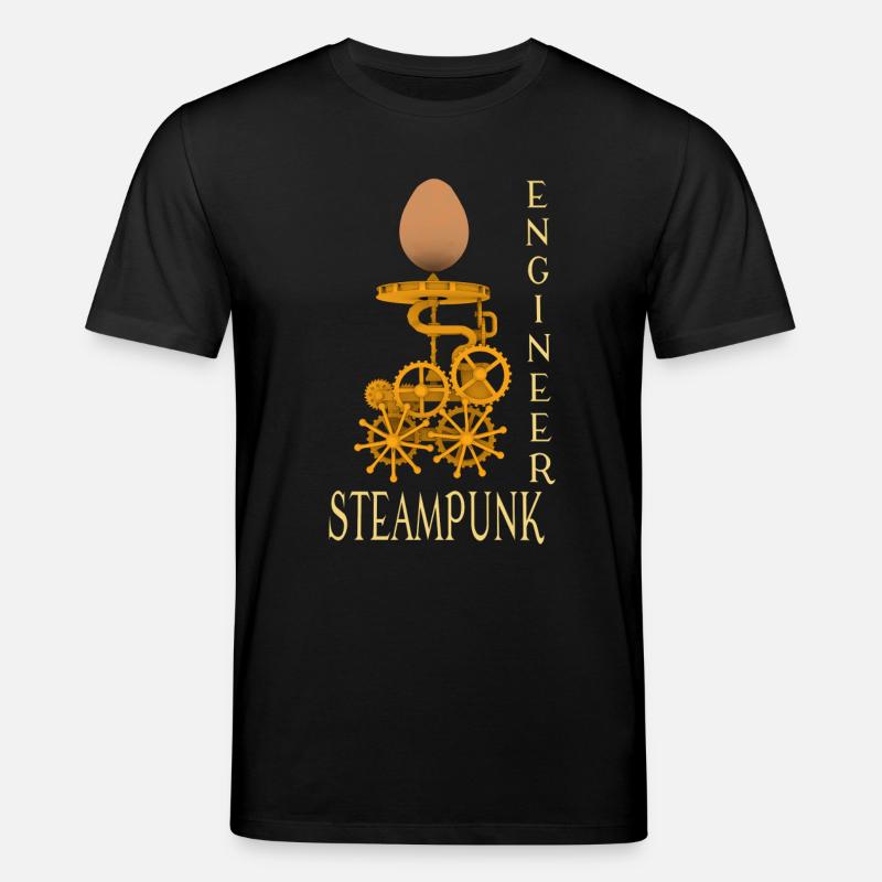 Steampunk Engineer - Stanley/Stella Unisex Bio-T-Shirt CREATOR  - Schwarz