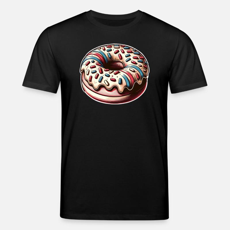 Donut - Stanley/Stella Unisex Bio-T-Shirt CREATOR - Schwarz