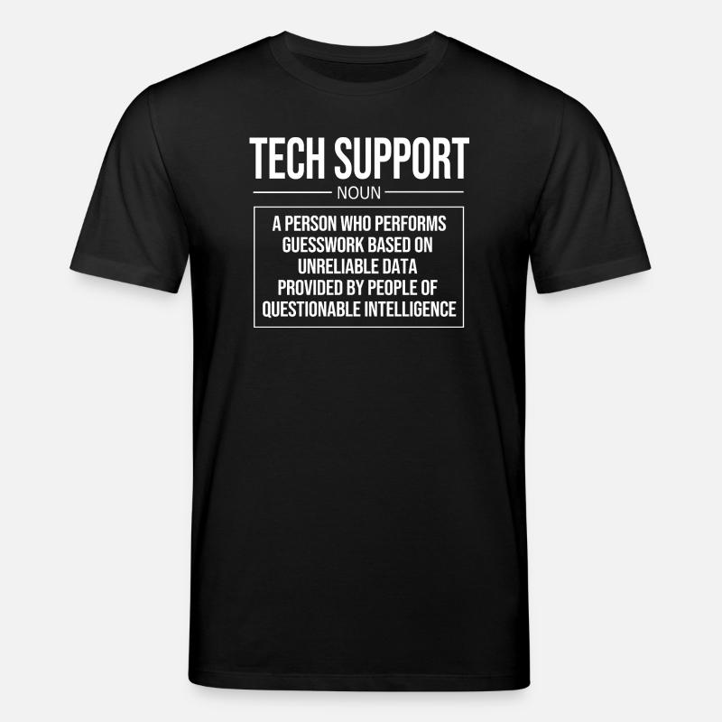 Assistance technique - T-shirt bio CREATOR Stanley/Stella Unisexe - noir