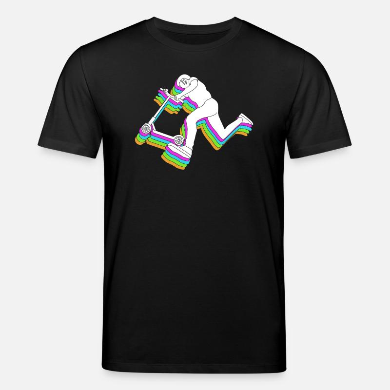 Trottinette Roller - T-shirt bio CREATOR Stanley/Stella Unisexe - noir
