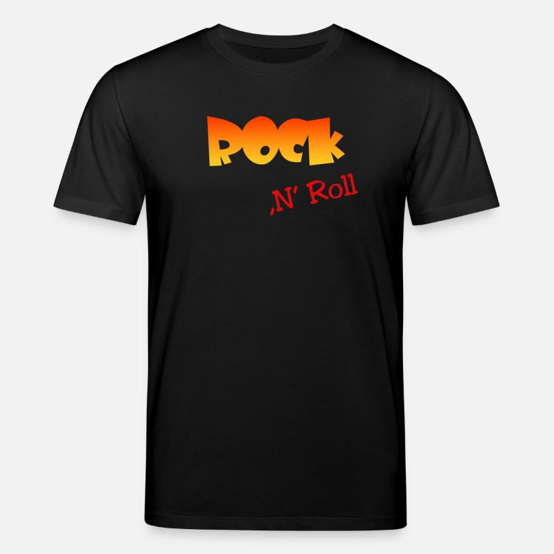 Rock n Roll - Stanley/Stella Unisex Bio-T-Shirt CREATOR  - Schwarz