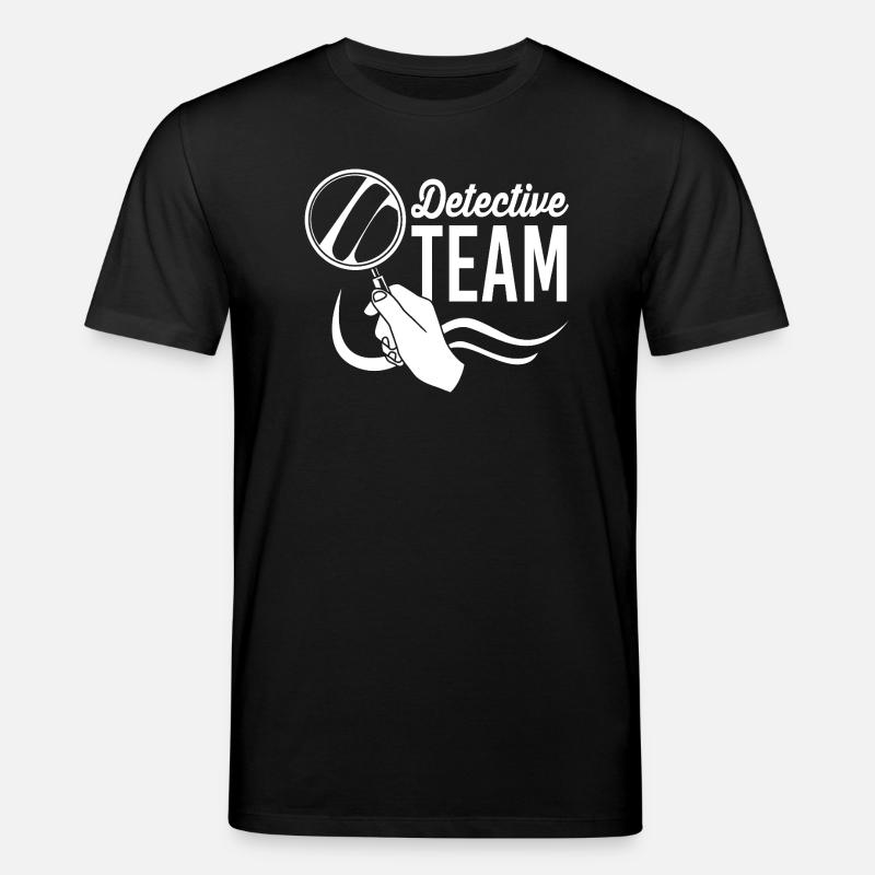 Detektiv - Stanley/Stella Unisex Bio-T-Shirt CREATOR  - Schwarz