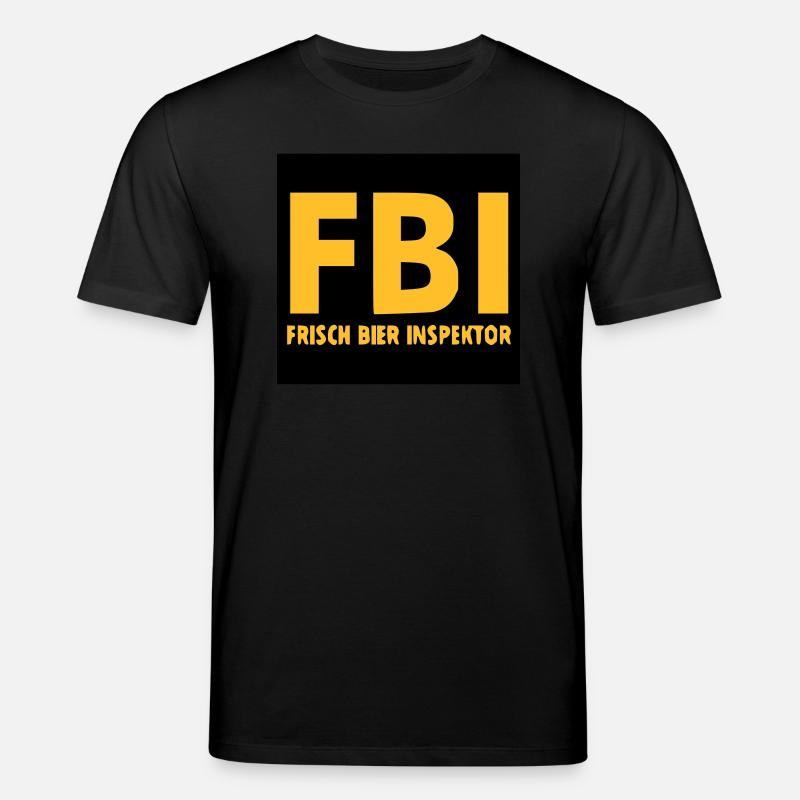 FBI - Stanley/Stella Unisex Bio-T-Shirt CREATOR  - Schwarz
