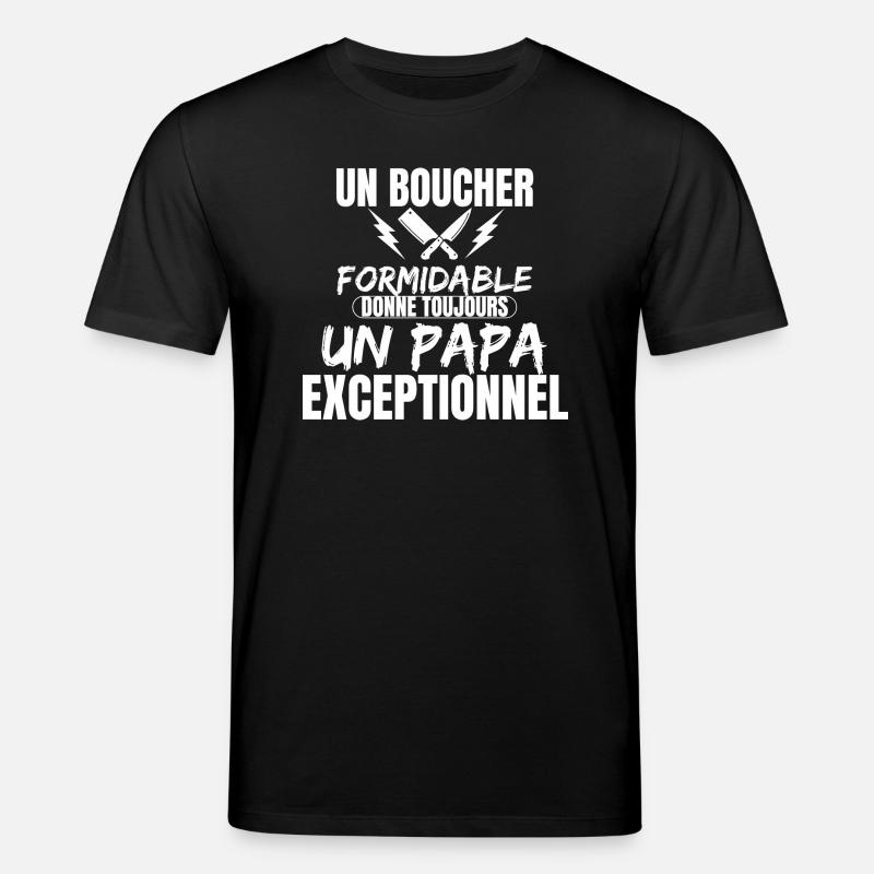 BOUCHER FORMIDABLE - T-shirt bio CREATOR Stanley/Stella Unisexe - noir