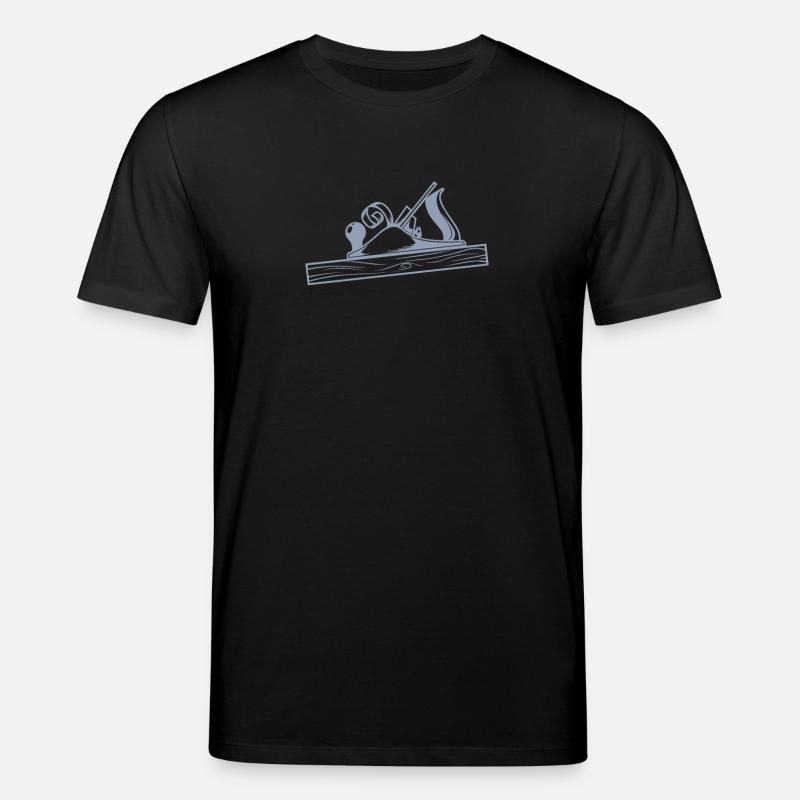 Conception de la raboteuse Schreiner - T-shirt bio CREATOR Stanley/Stella Unisexe - noir