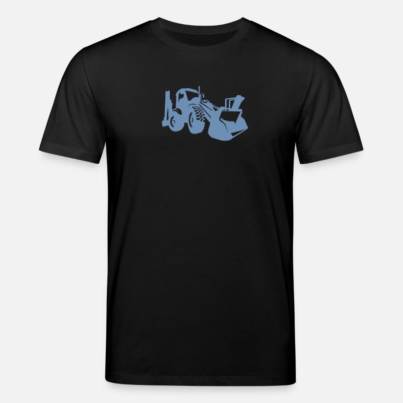 Baggerfahrer Radlader Bagger - Stanley/Stella Unisex Bio-T-Shirt CREATOR  - Schwarz