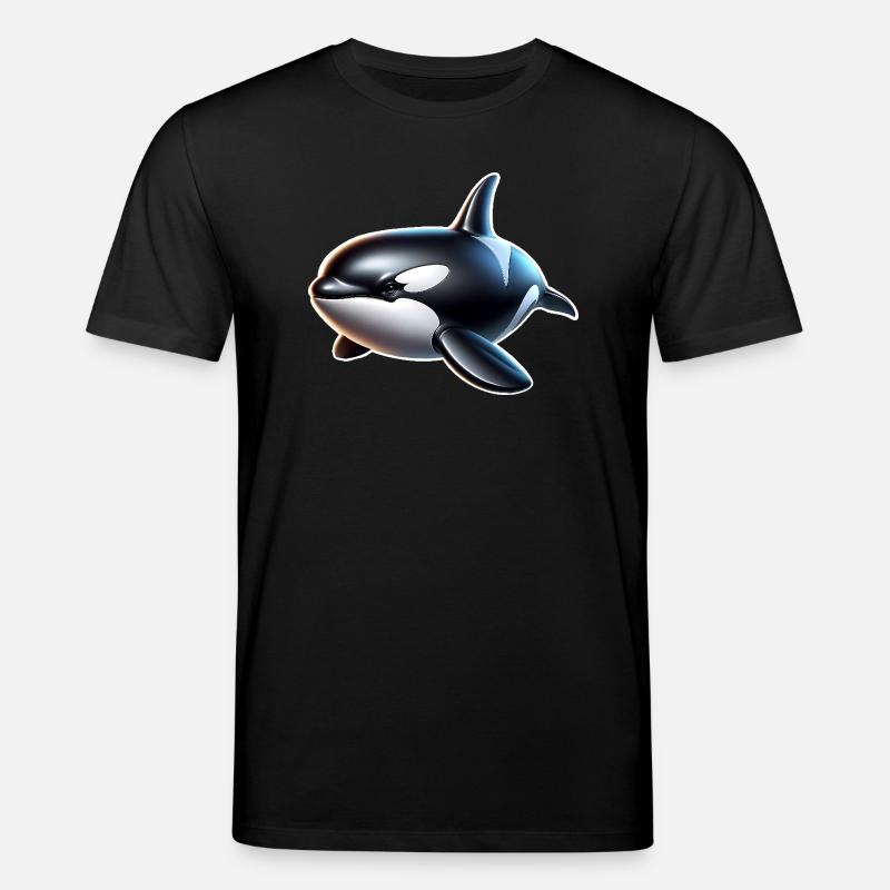 Orca Killer Whale - Stanley/Stella CREATOR Unisex Organic T-Shirt - black
