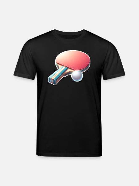 Table tennis - Stanley/Stella CREATOR Unisex Organic T-Shirt - black