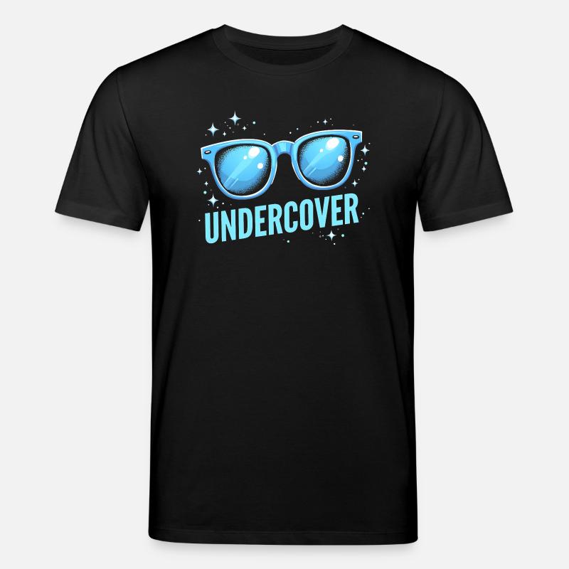 Déguisement Undercover - Sunglasses Fun - T-shirt bio CREATOR Stanley/Stella Unisexe - noir