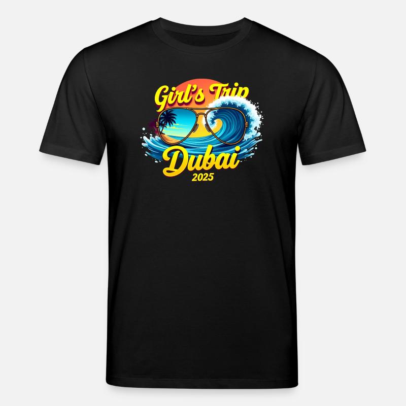 Wochenend-Birthday Dubai 2025 - Stanley/Stella Unisex Bio-T-Shirt CREATOR - Schwarz