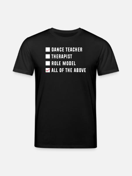 Dancing master - Stanley/Stella CREATOR Unisex Organic T-Shirt - black