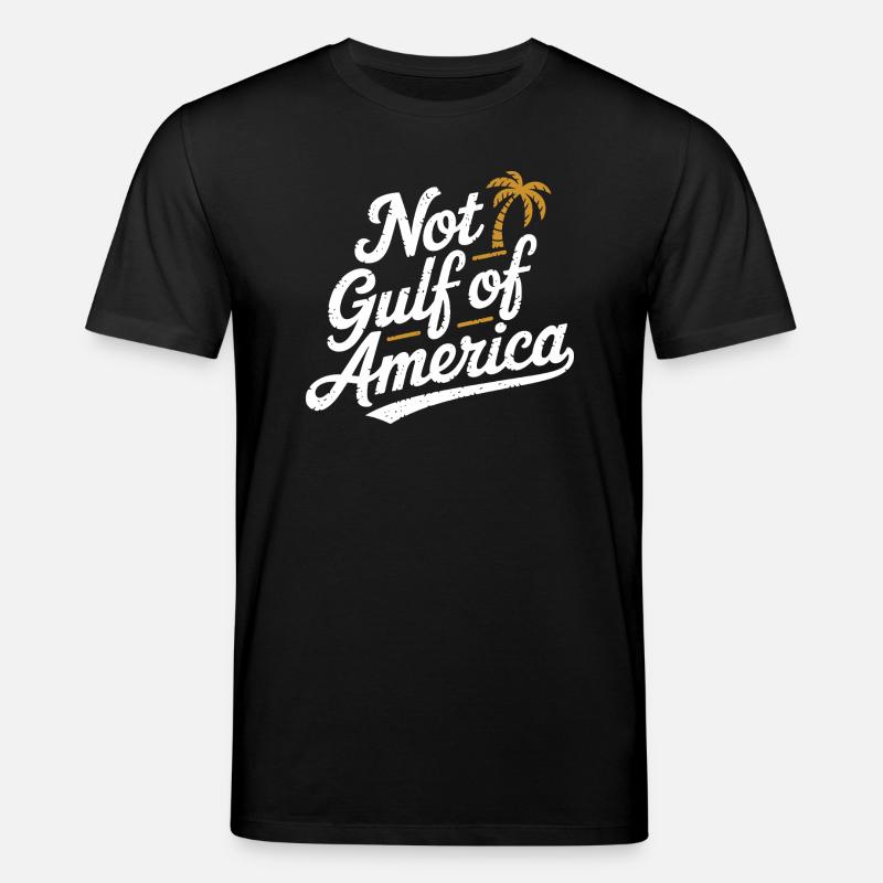 Pas le golfe d’Amérique - T-shirt bio CREATOR Stanley/Stella Unisexe - noir