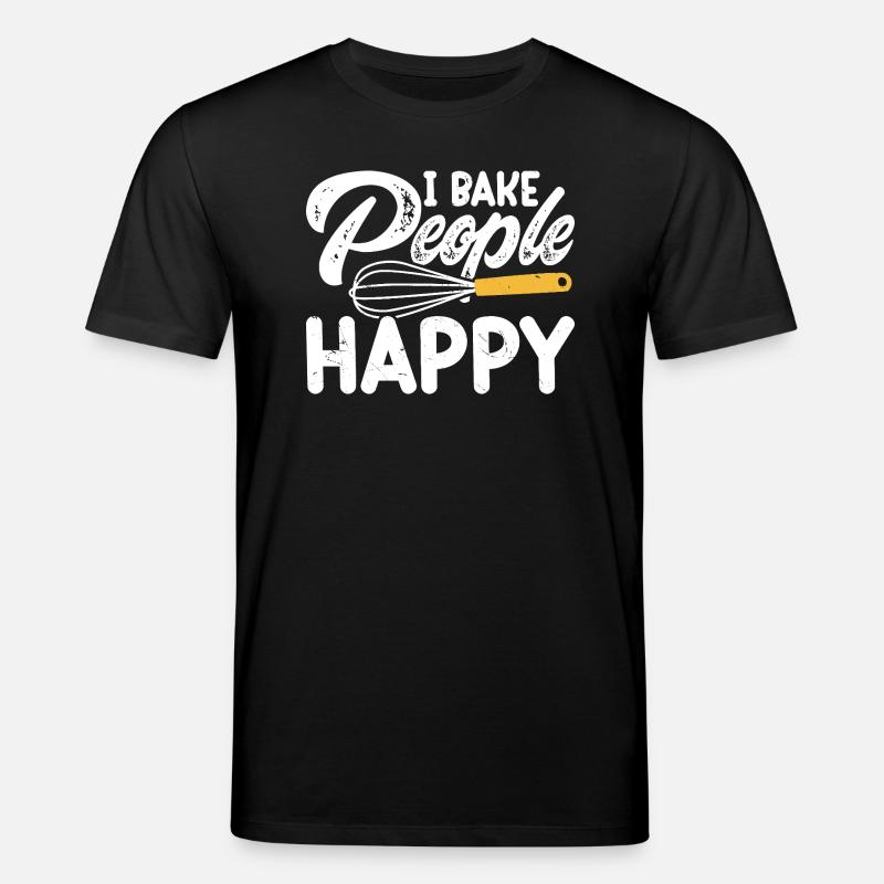 Backen Bäcker Bäckerei - Stanley/Stella Unisex Bio-T-Shirt CREATOR - Schwarz