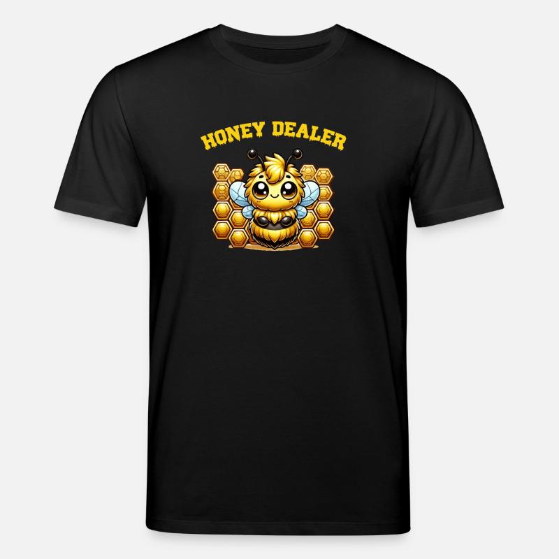 hummel comic - Stanley/Stella Unisex Bio-T-Shirt CREATOR  - Schwarz