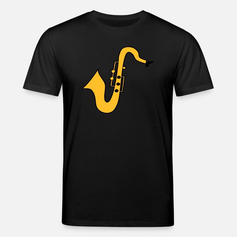 Saxophone - T-shirt bio CREATOR Stanley/Stella Unisexe - noir