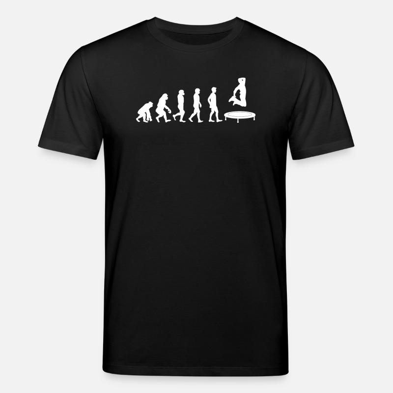 Trampolin Evolution - Stanley/Stella Unisex Bio-T-Shirt CREATOR  - Schwarz