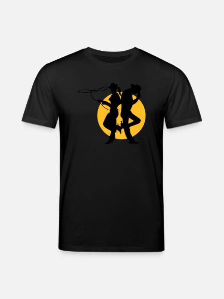 sheriff - T-shirt bio CREATOR Stanley/Stella Unisexe - noir