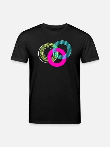 Letter O - Stanley/Stella CREATOR Unisex Organic T-Shirt - black