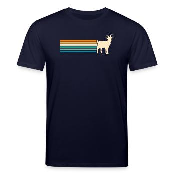 Goats - Stanley/Stella CREATOR Unisex Organic T-Shirt - navy - Front