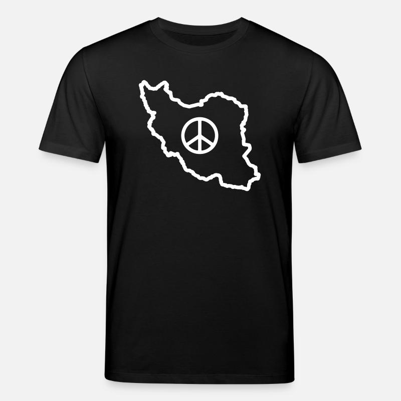 Iran Frieden - Stanley/Stella Unisex Bio-T-Shirt CREATOR  - Schwarz