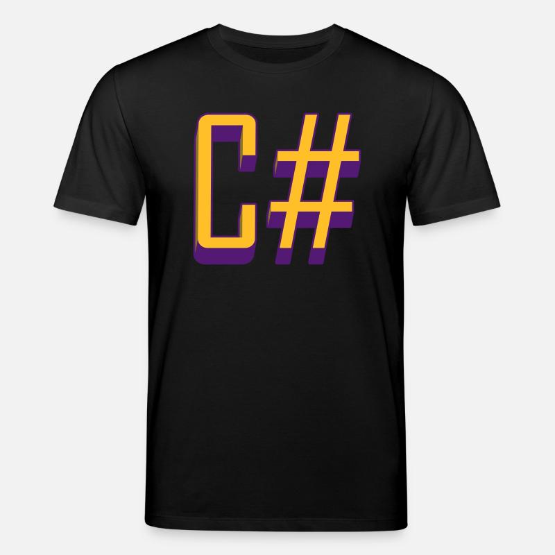 Programmiersprachen: C # / C sharp (Classic) - Stanley/Stella Unisex Bio-T-Shirt CREATOR  - Schwarz