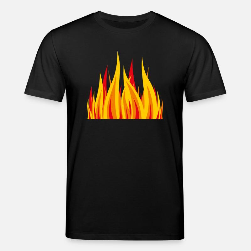 Fire 2 - Stanley/Stella Unisex Bio-T-Shirt CREATOR  - Schwarz