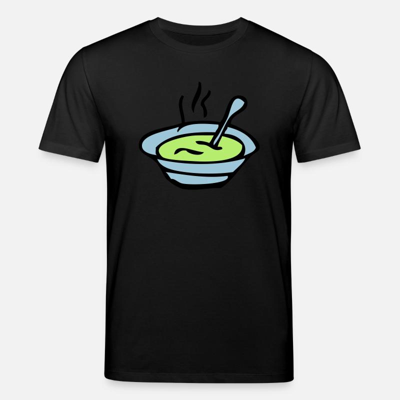 gamelle assiette soupe - T-shirt bio CREATOR Stanley/Stella Unisexe - noir