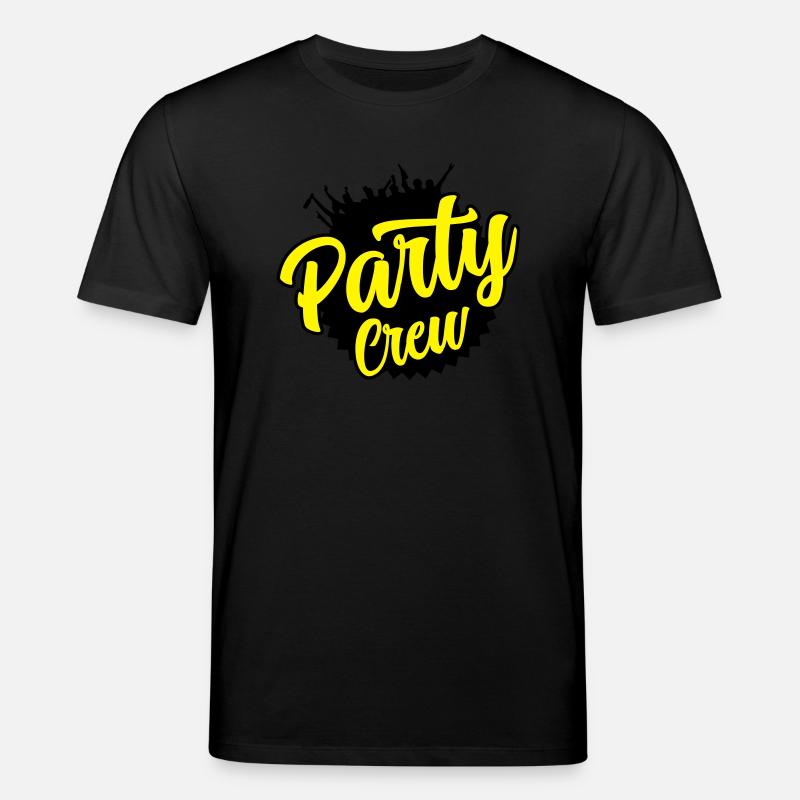 party crew - Stanley/Stella Unisex Bio-T-Shirt CREATOR  - Schwarz