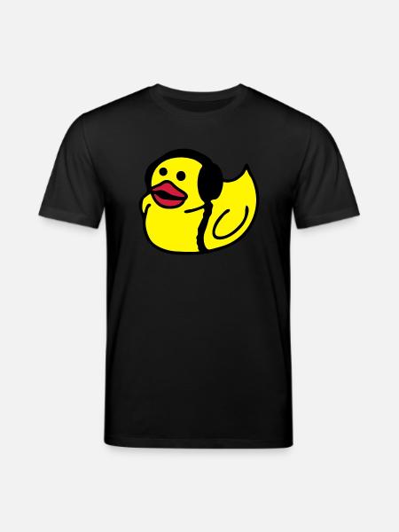 duck - Stanley/Stella CREATOR Unisex Organic T-Shirt - black