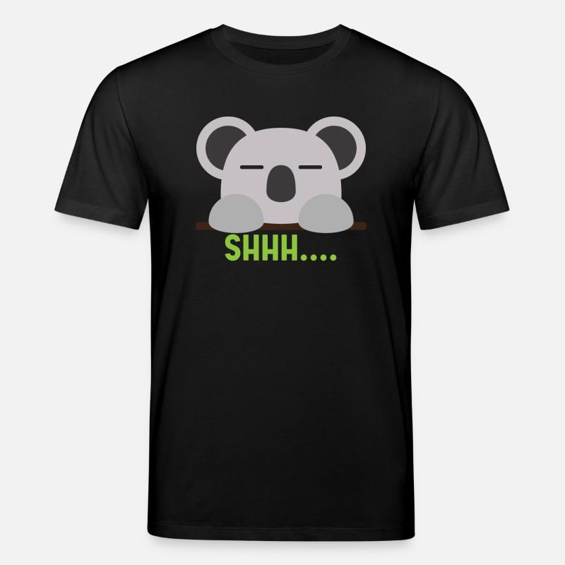 Koala 03 - Stanley/Stella Unisex Bio-T-Shirt CREATOR  - Schwarz