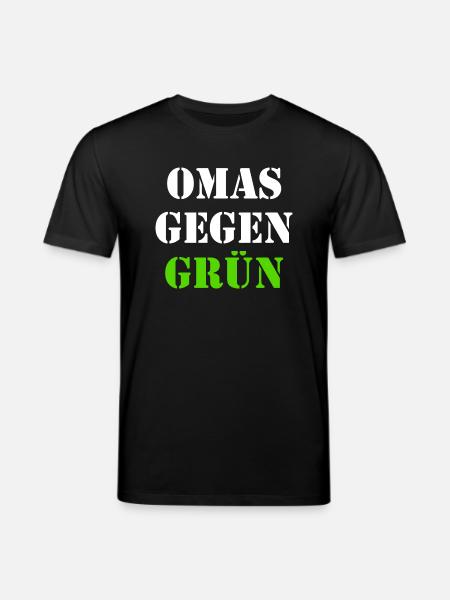 Omas gegen grün - Stanley/Stella Unisex Bio-T-Shirt CREATOR - Schwarz
