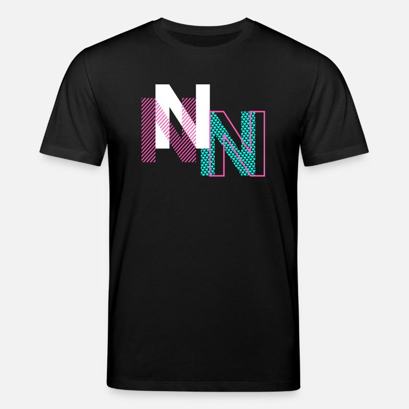 N Buchstabe Design - Stanley/Stella Unisex Bio-T-Shirt CREATOR  - Schwarz