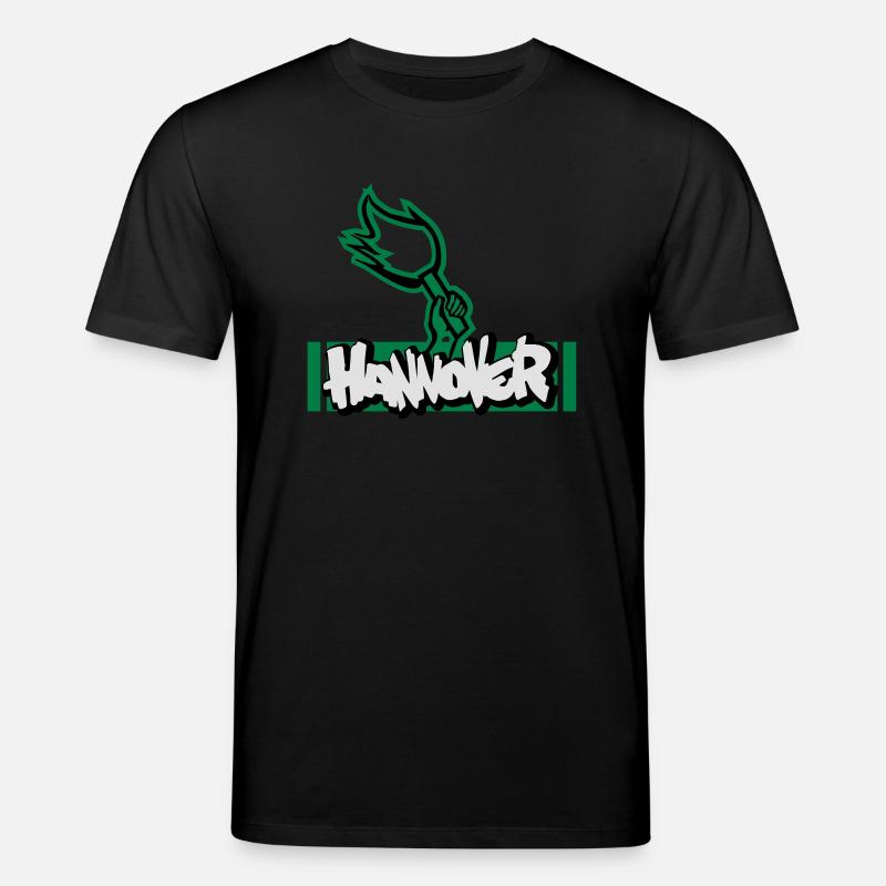 Hannover - Pyro - Stanley/Stella Unisex Bio-T-Shirt CREATOR  - Schwarz