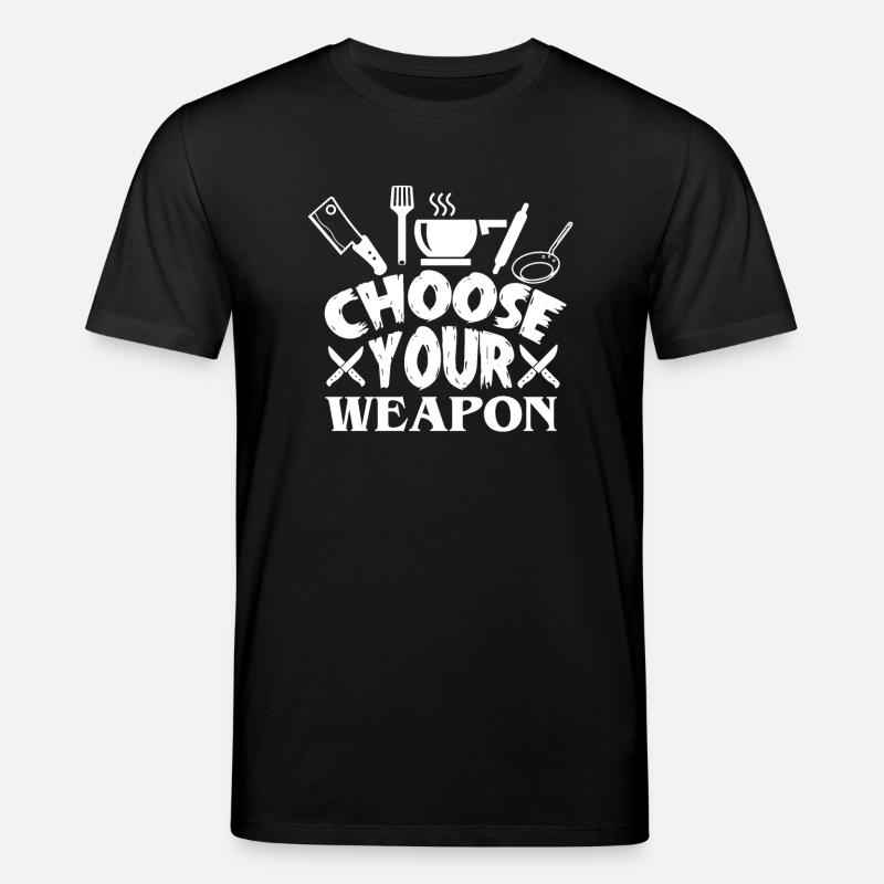 Kochen - Stanley/Stella Unisex Bio-T-Shirt CREATOR  - Schwarz