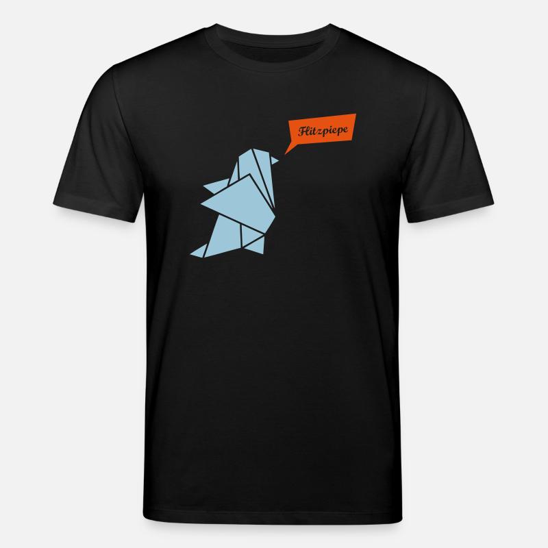 Pinguin Sprechblase - Stanley/Stella Unisex Bio-T-Shirt CREATOR - Schwarz
