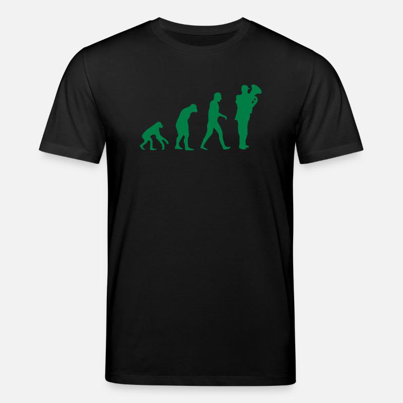 tuba evolution - Stanley/Stella Unisex Bio-T-Shirt CREATOR  - Schwarz