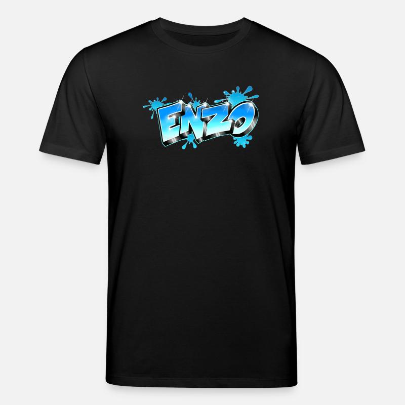 Graffiti Enzo Style - T-shirt bio CREATOR Stanley/Stella Unisexe - noir