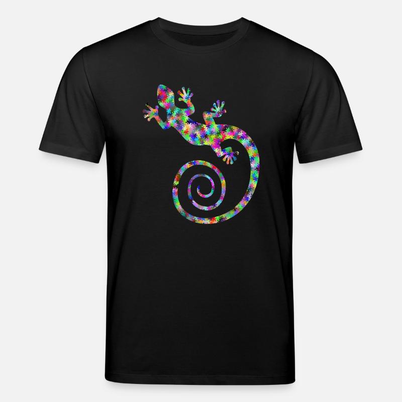 GECKO MANIA - Stanley/Stella Unisex Bio-T-Shirt CREATOR  - Schwarz