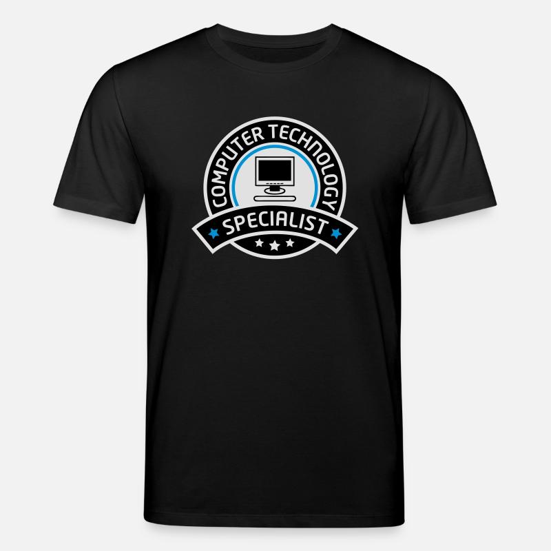 computer technology specialist - Stanley/Stella CREATOR Unisex Organic T-Shirt - black
