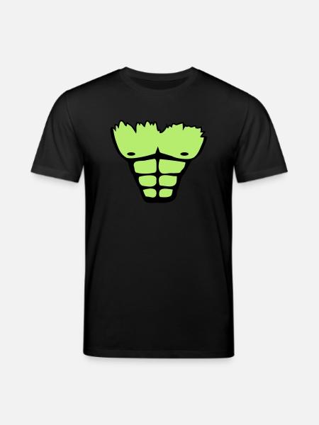 muscle_chest_wu2 - Stanley/Stella CREATOR Unisex Organic T-Shirt - black
