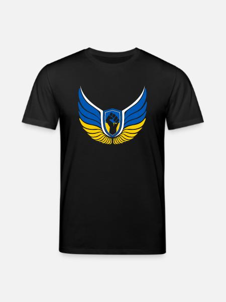 Ukraine Logo - Stanley/Stella CREATOR Unisex Organic T-Shirt - black