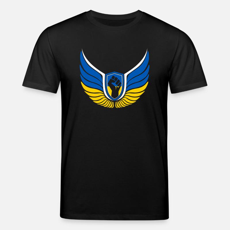 Logo de l’Ukraine - T-shirt bio CREATOR Stanley/Stella Unisexe - noir