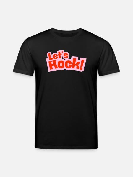 Let's Rock - Stanley/Stella Unisex Bio-T-Shirt CREATOR  - Schwarz